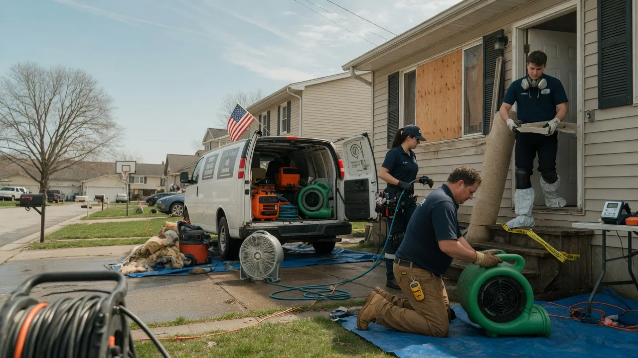 Water Damage Restoration in Roanoke, VA near me